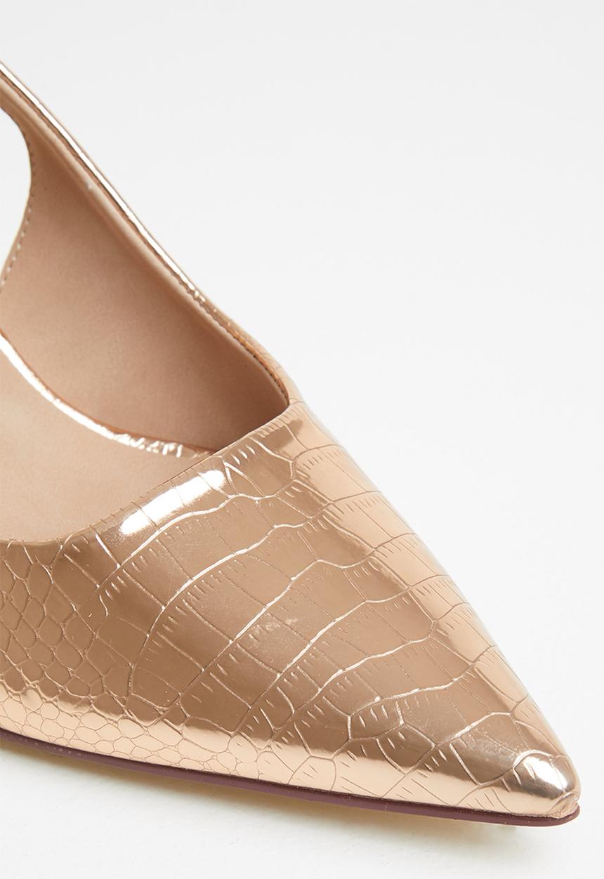 Madison® - Bonnie slingback stiletto heel - rose gold