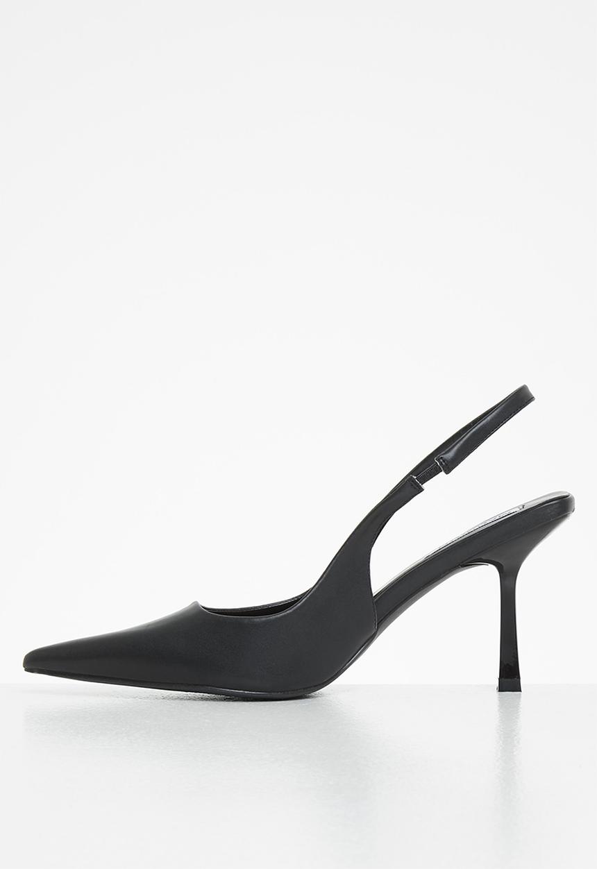Madison® - Bonnie slingback stiletto heel - black
