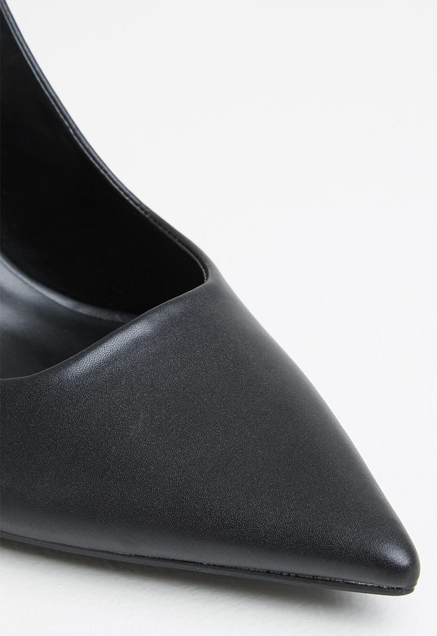 Madison® - Bonnie slingback stiletto heel - black