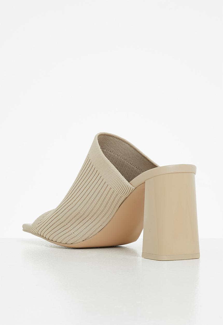 Madden Girl - Wendi mule heel - sand knit