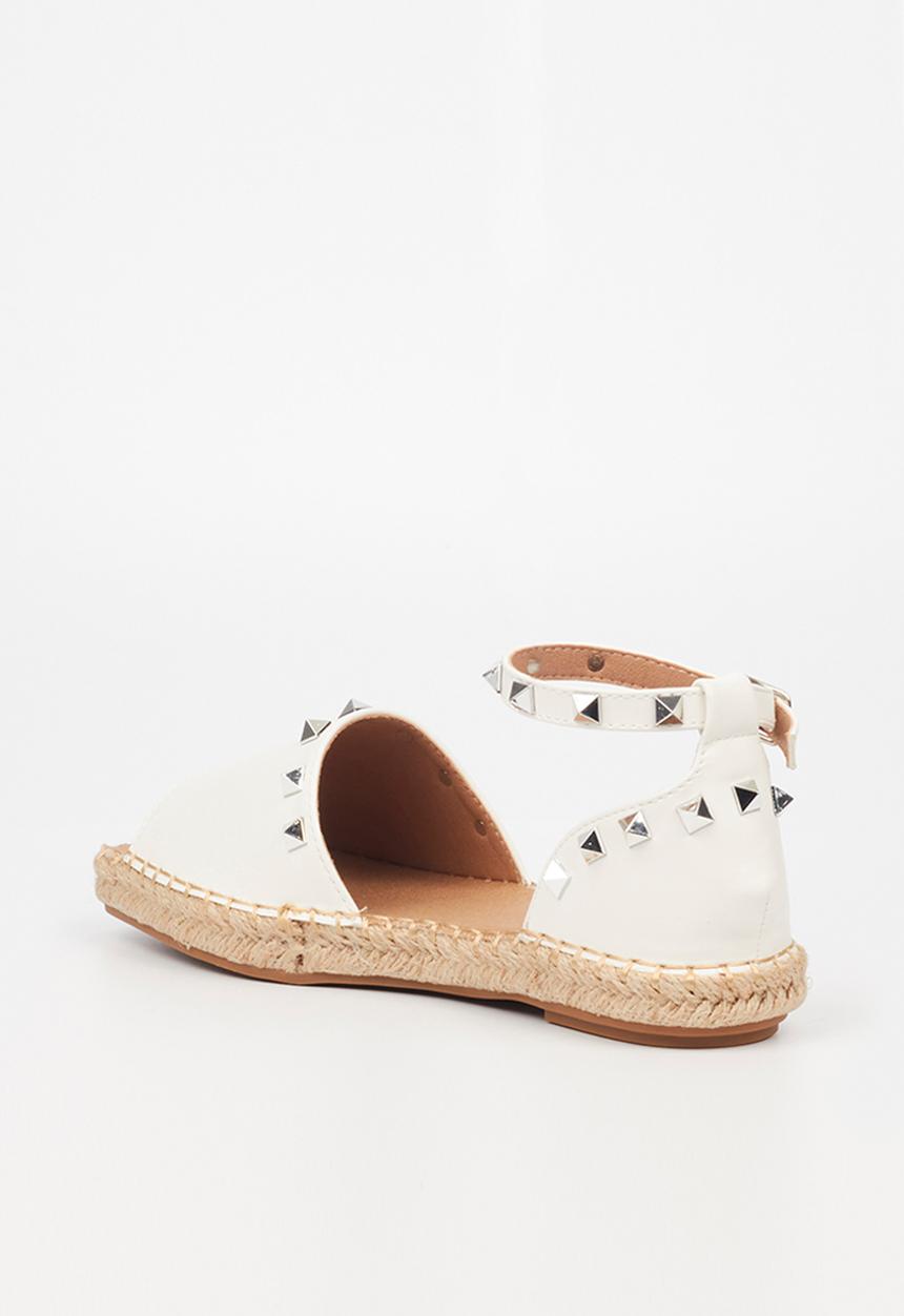 Viabeach - Clay 1 ankle tie espadrille sandal - white