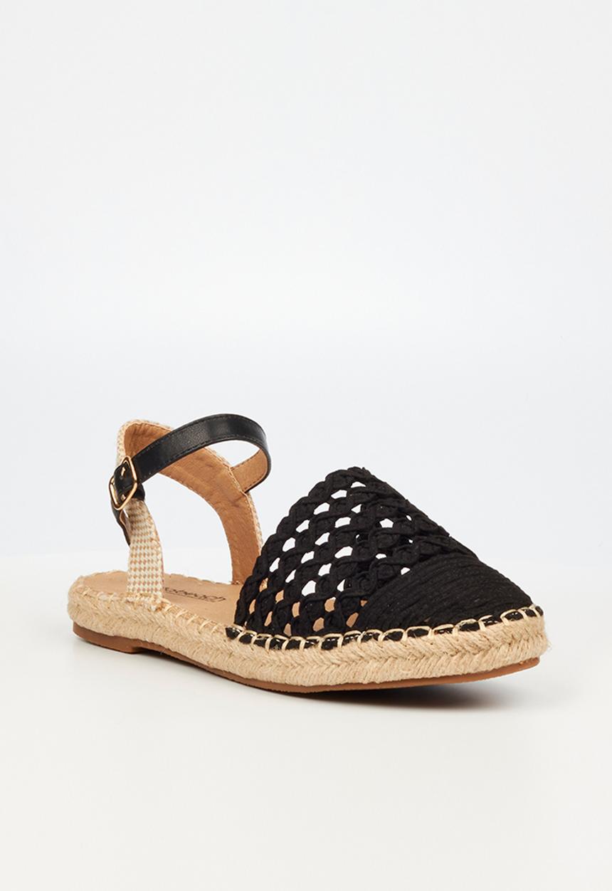 Viabeach - Espa 28 ankle tie espadrille - black