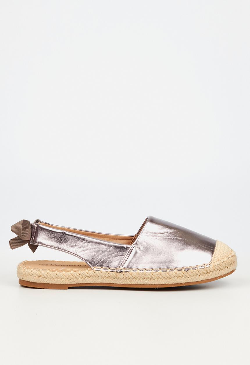 Viabeach - Espa 34 slingback espadrille - pewter