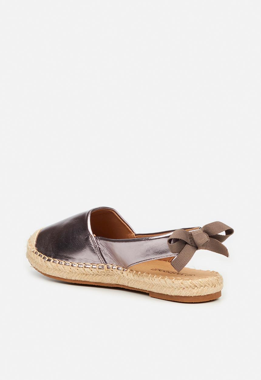Viabeach - Espa 34 slingback espadrille - pewter