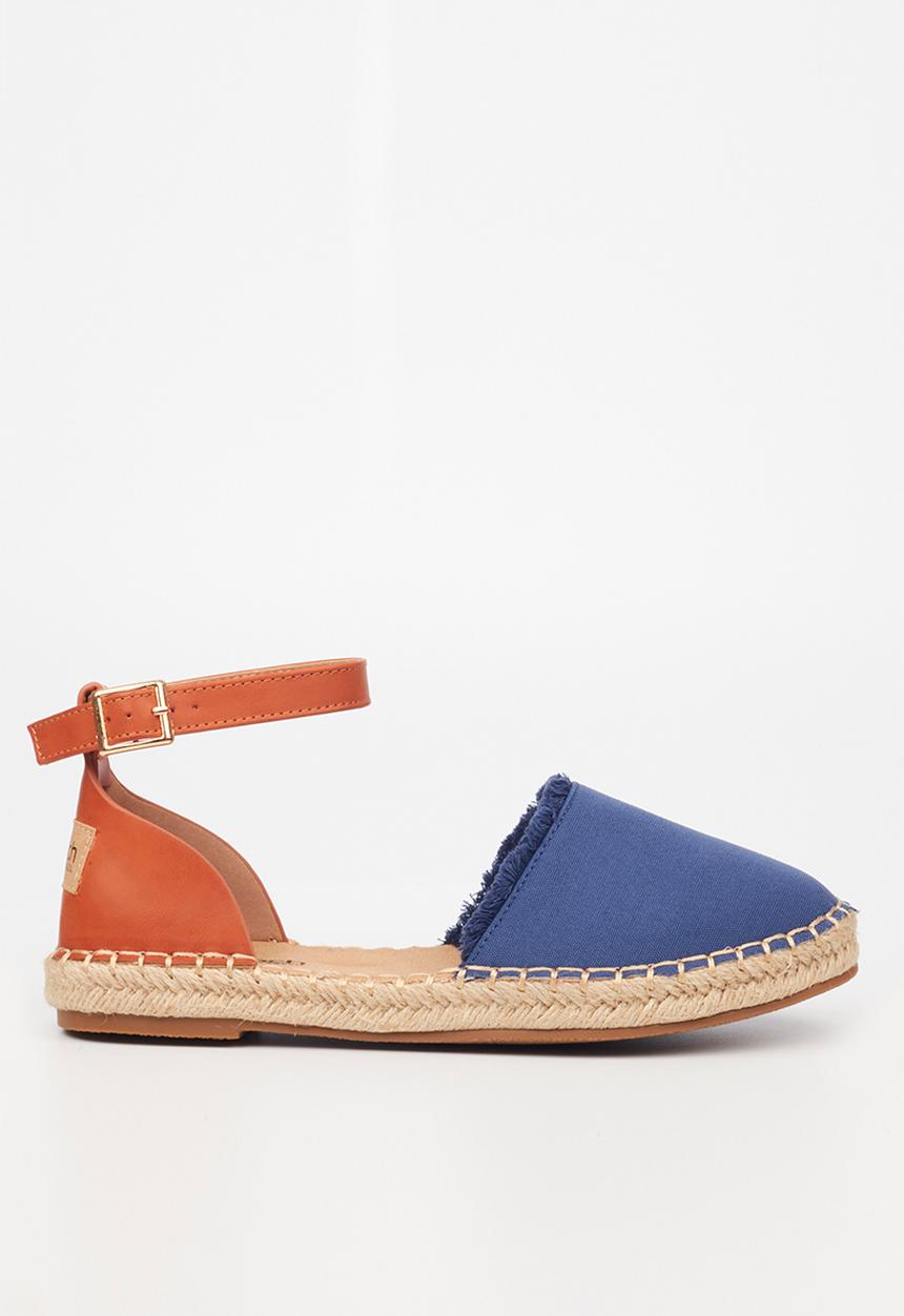 Viabeach - Espa 39 ankle tie espadrille - navy combo