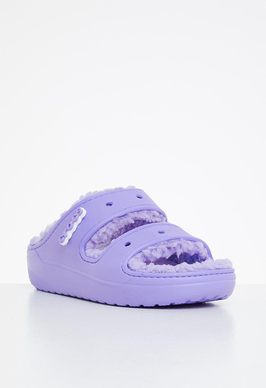 Crocs - Classic cozzzy sandal - digital violet