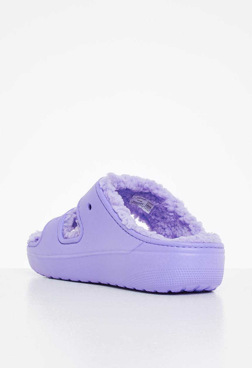 Crocs - Classic cozzzy sandal - digital violet