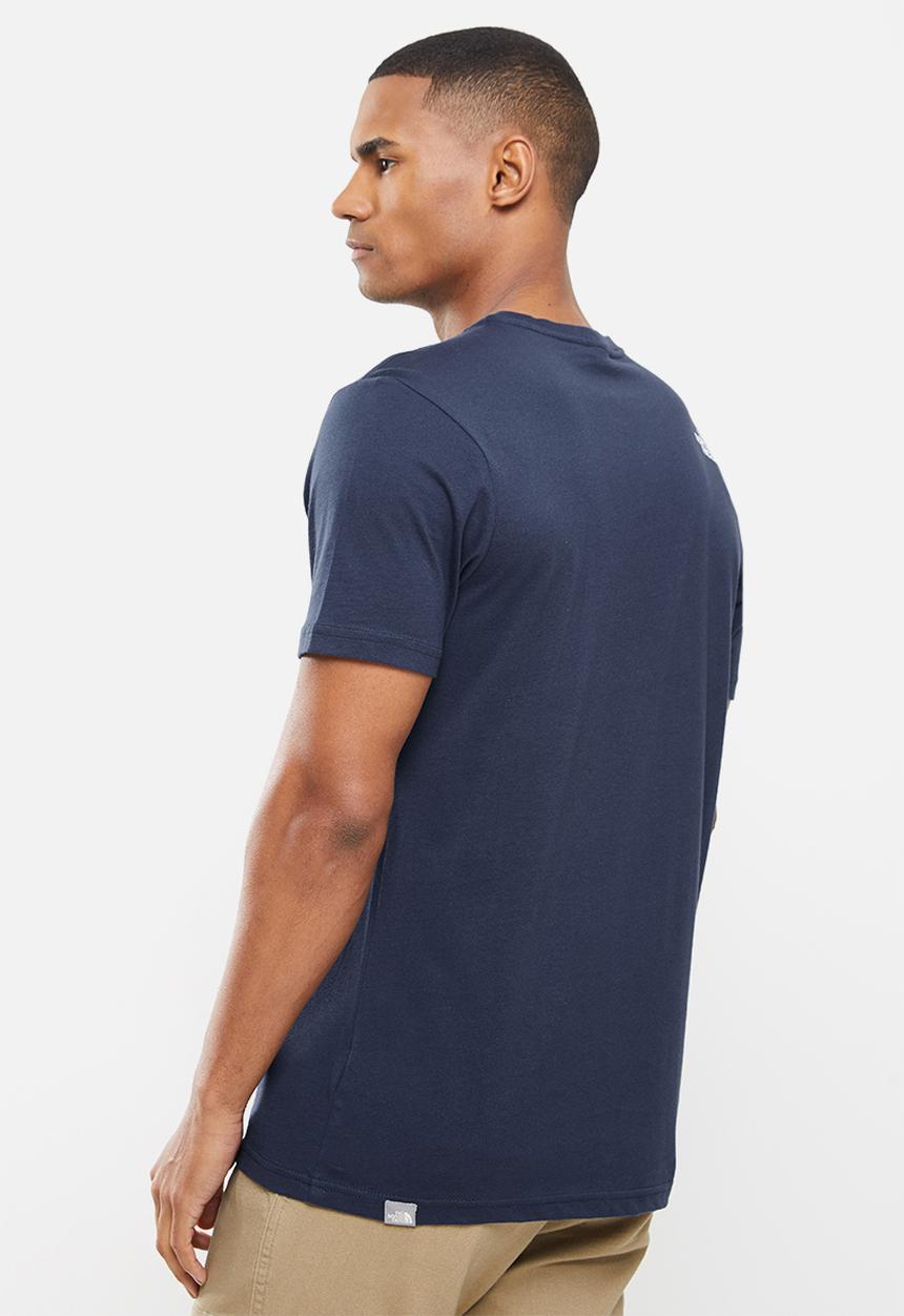 The North Face - M short sleeve mountain line tee - summit navy