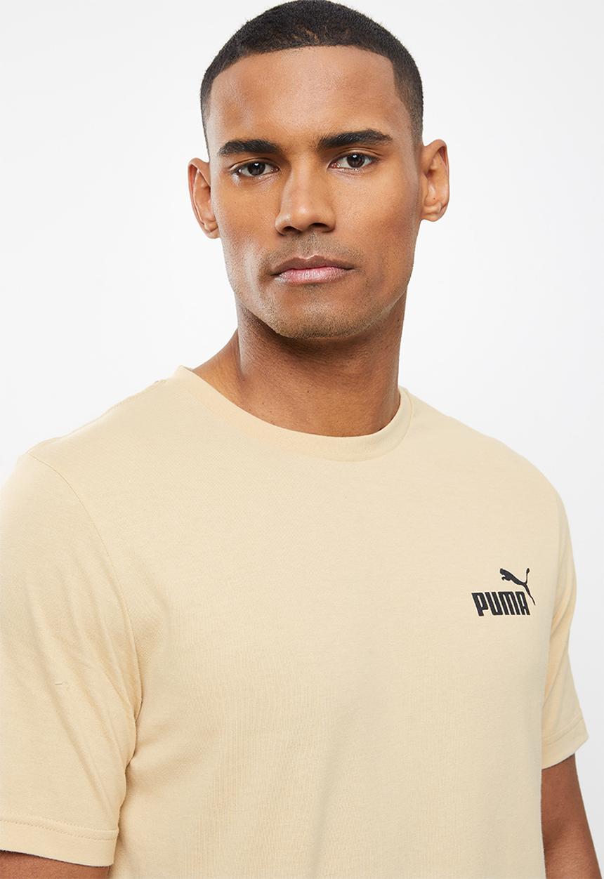 PUMA - Ess small logo tee m - light sand