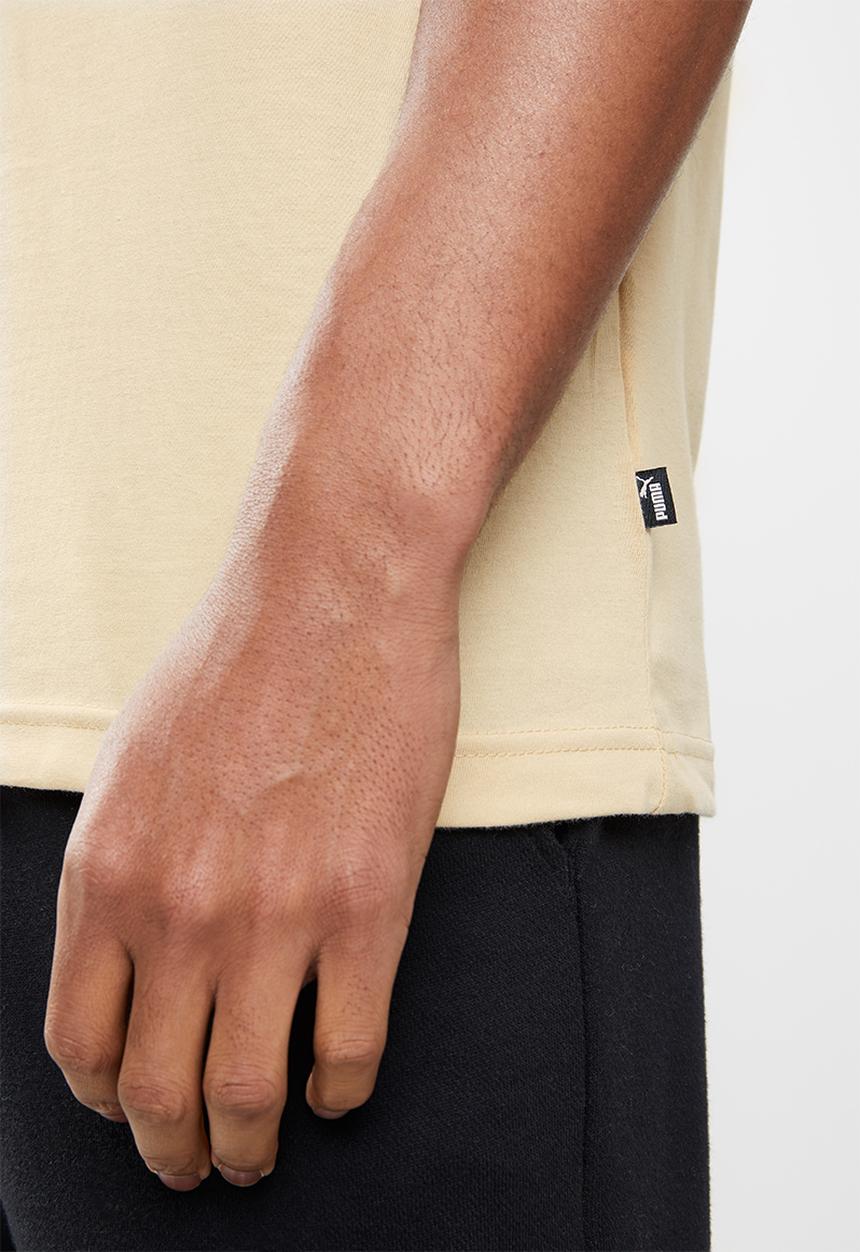 PUMA - Ess small logo tee m - light sand