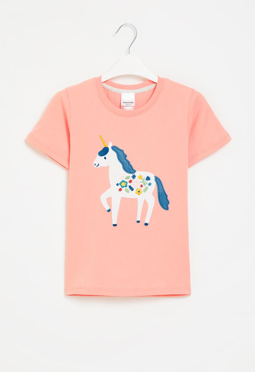 Pop Candy - Unicorn tee - pink