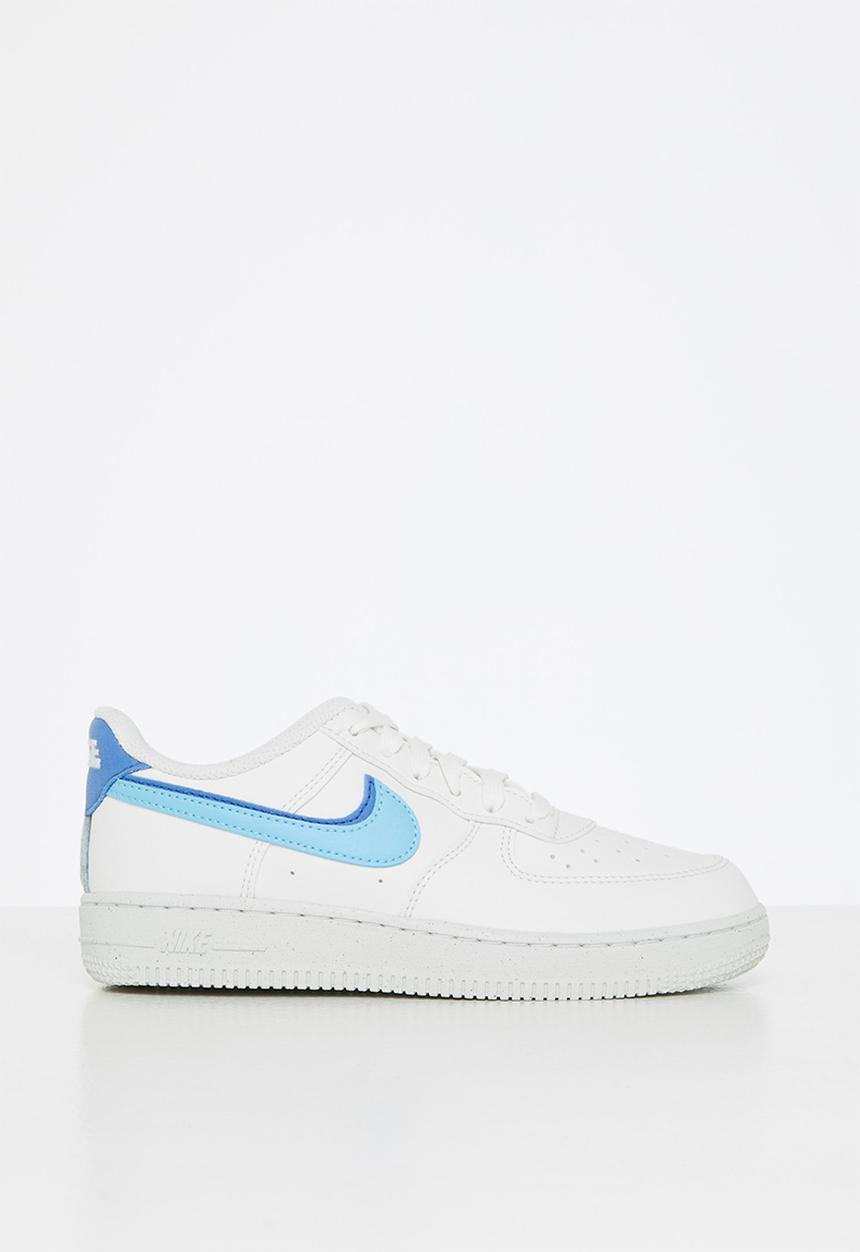 Nike - Force 1 lv8  2 (ps) - sail/blue chill-medium blue-black