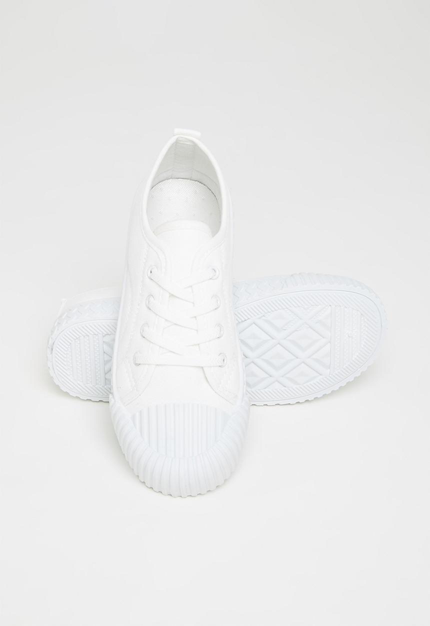 Rebel Republic - Girls canvas shoe - white