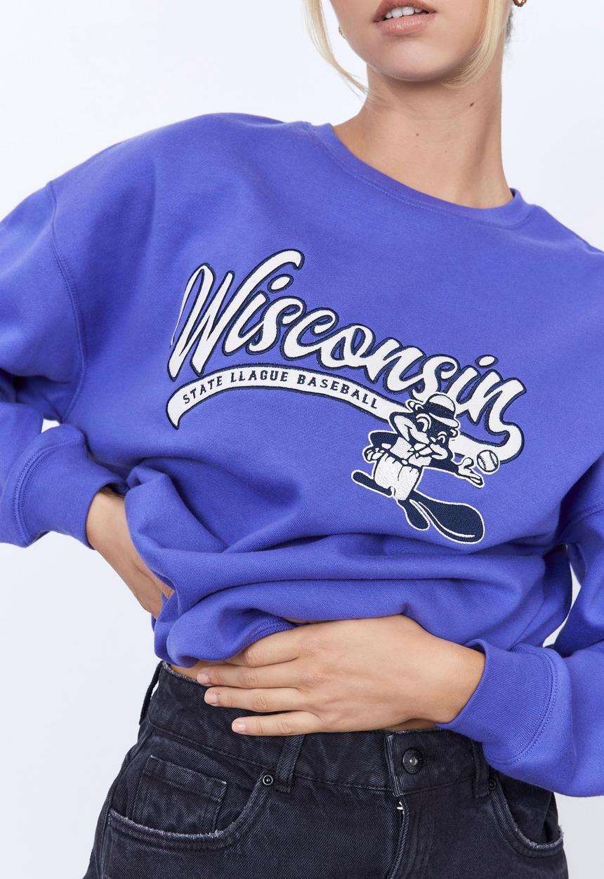 Factorie - Os graphic crew - blue iris/wisconsin
