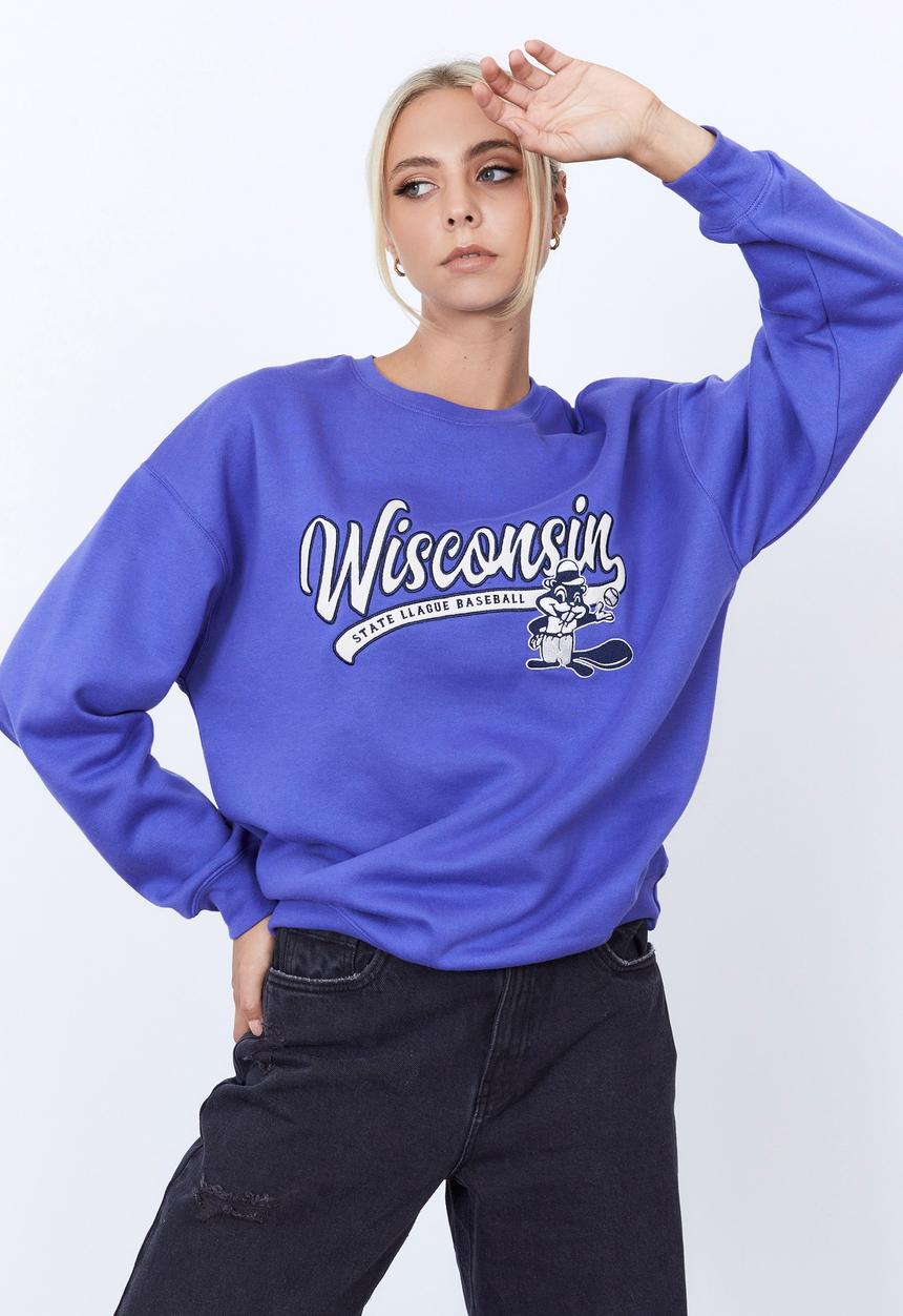 Factorie - Os graphic crew - blue iris/wisconsin