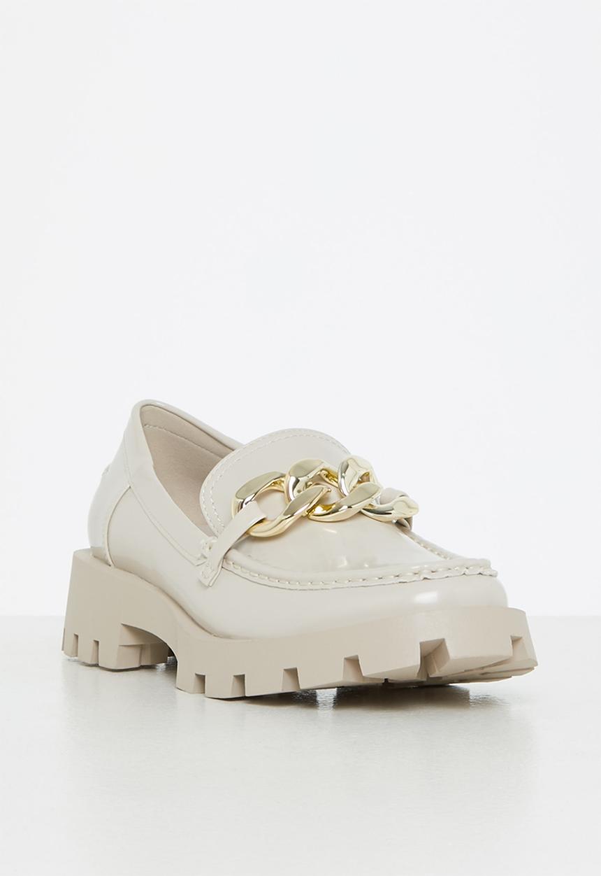 Steve Madden - Mix up lug sole loafer - bone