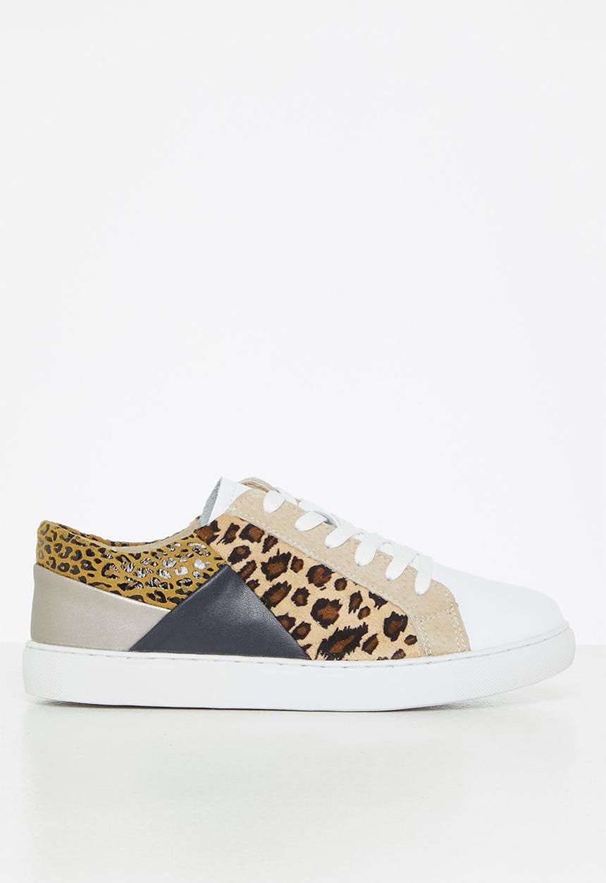 Julz - Georgia leather sneaker - multi