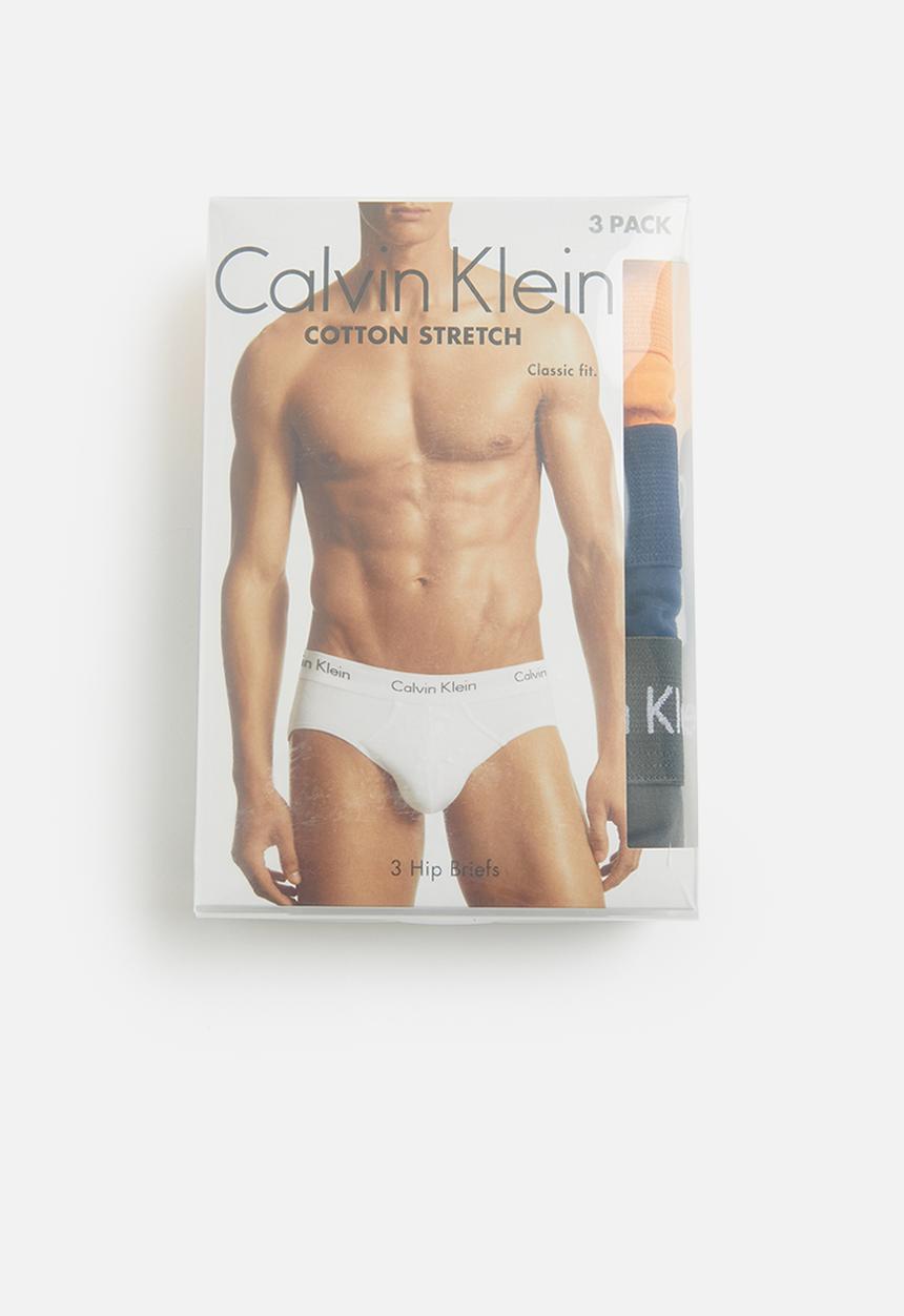 Calvin Klein - Hip brief 3 pack -multi