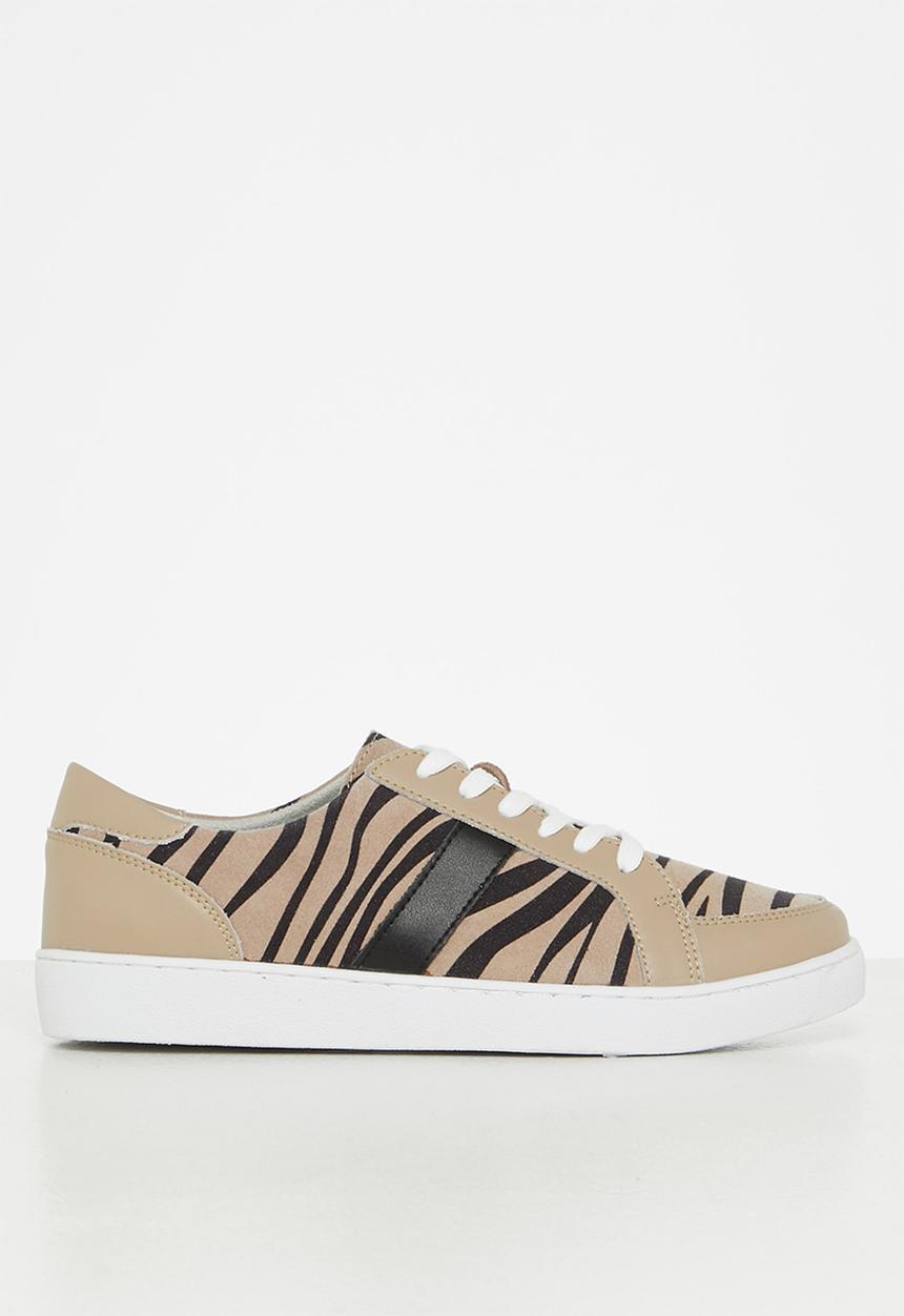Julz - Margo leather sneaker - beige