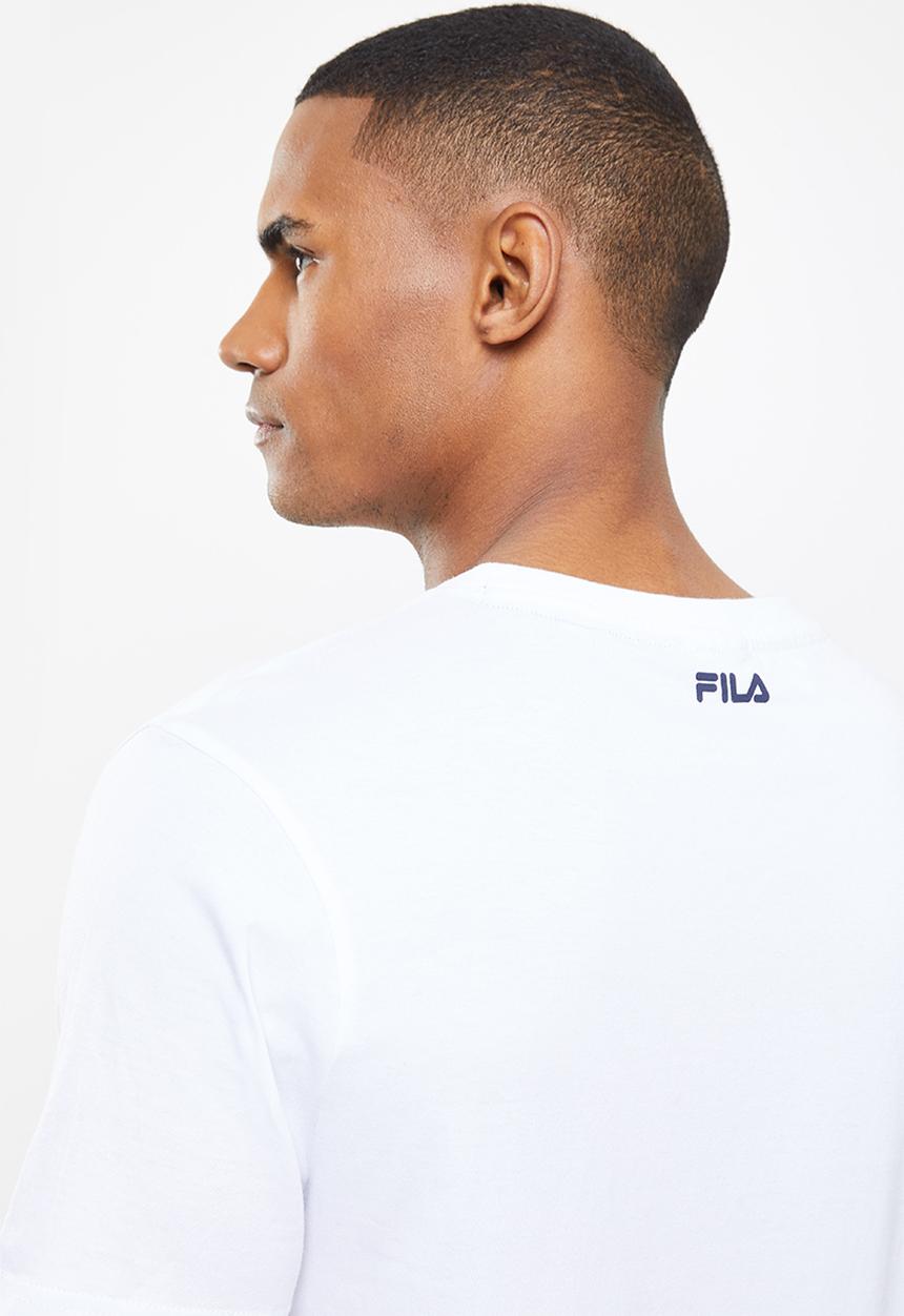 FILA - Basilio short sleeve tee - white