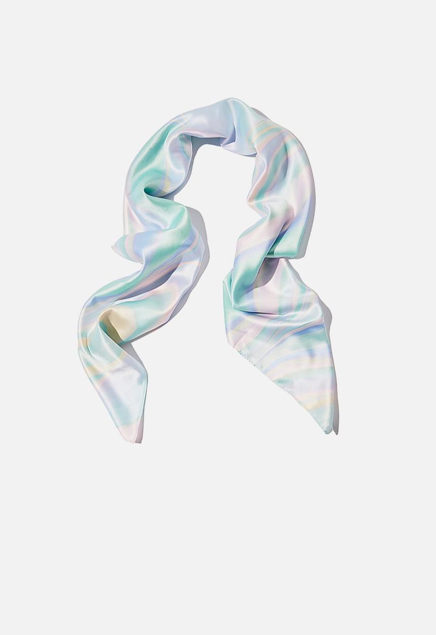 Rubi - Versatile scarf - blue dani digital print