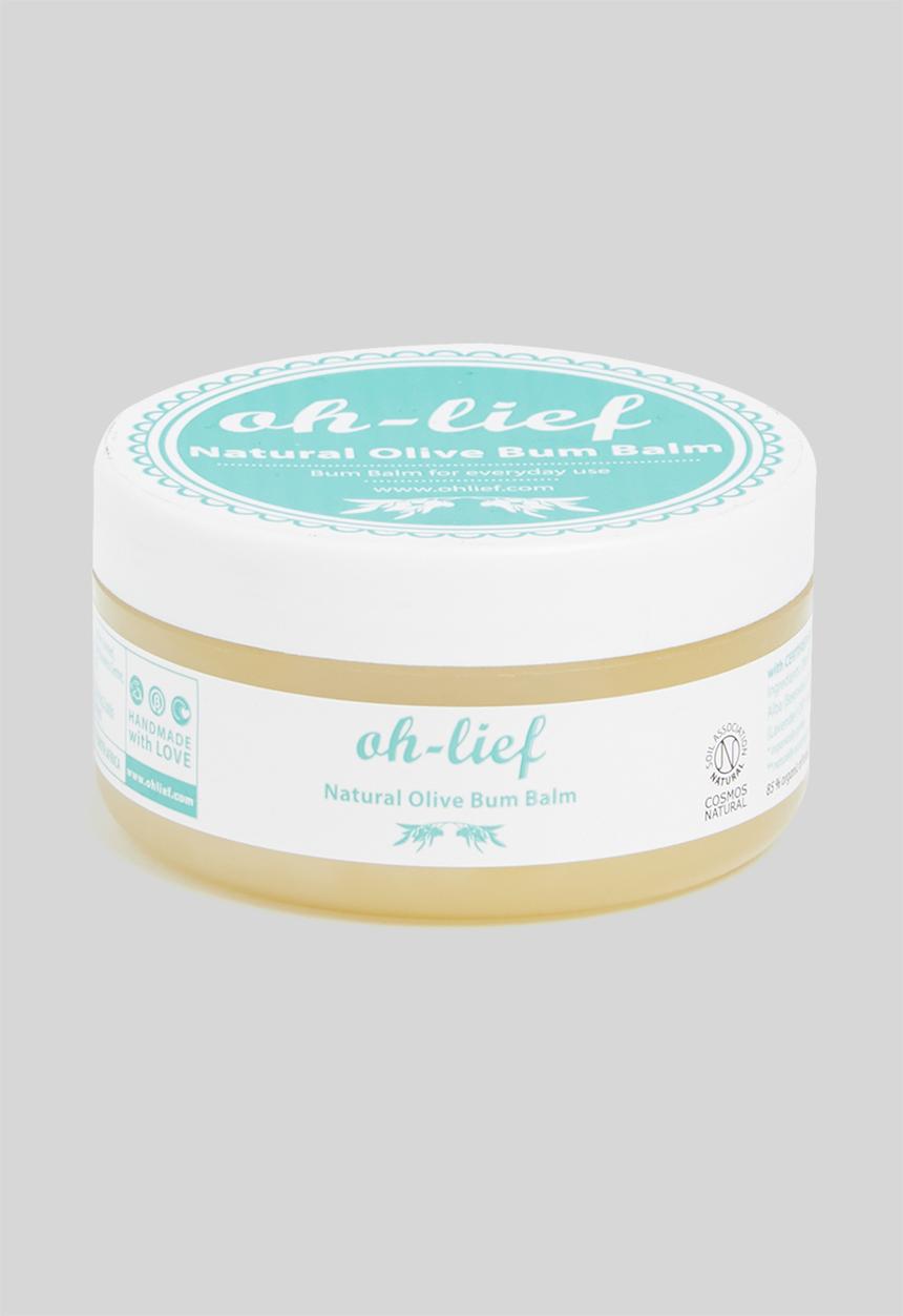 Oh-Lief - Natural olive bum balm - 100g