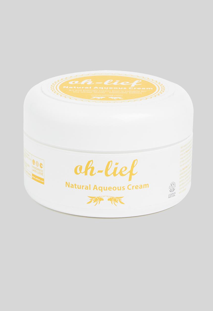 Oh-Lief - Natural olive aqueous cream - 250ml