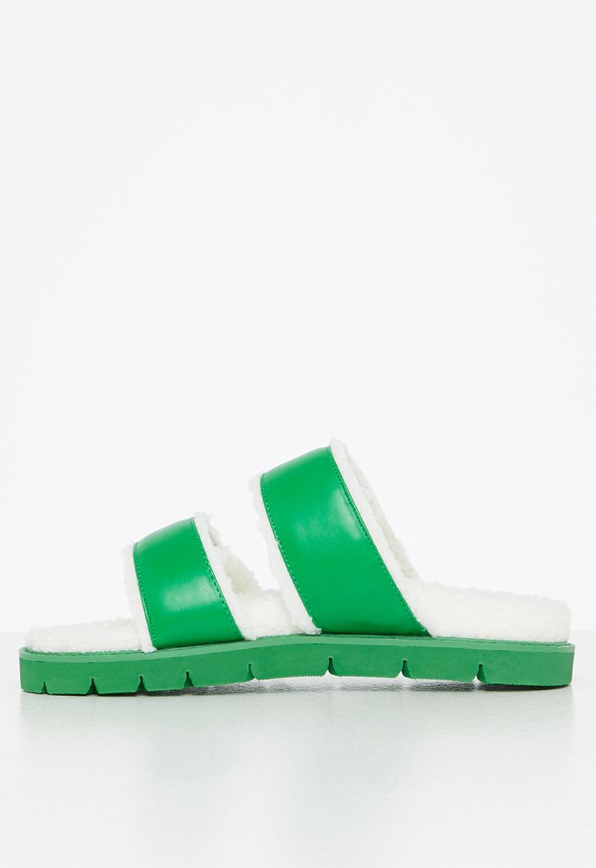 Public Desire - Hush slipper - green 