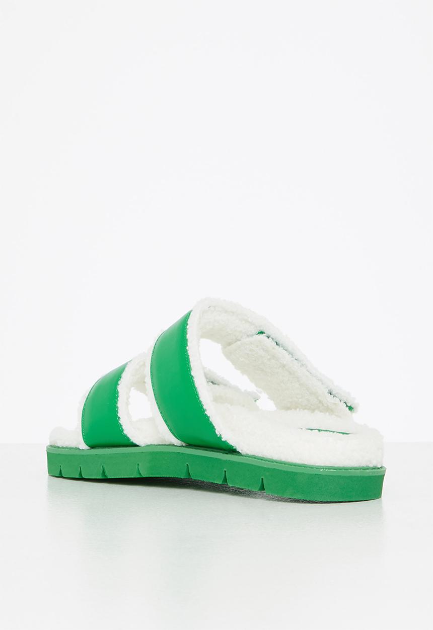 Public Desire - Hush slipper - green 