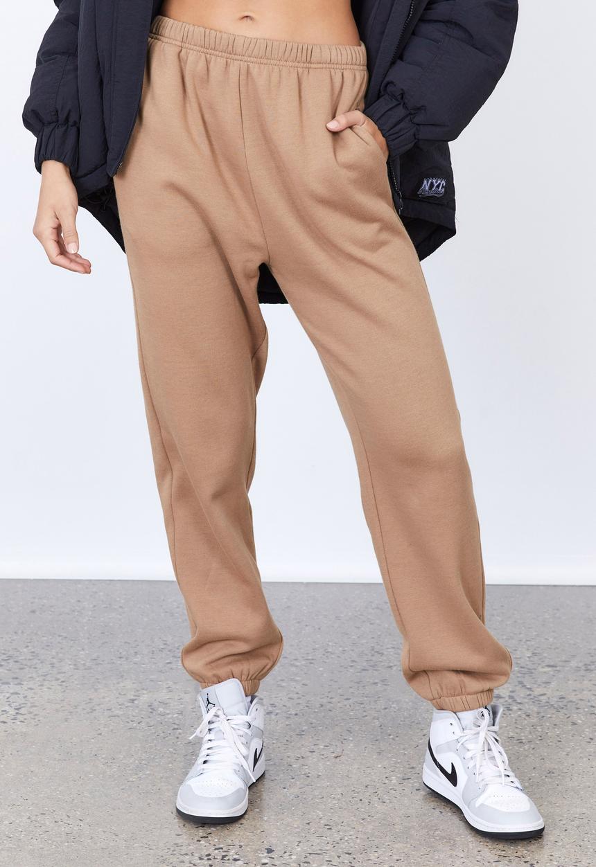 Factorie - Super slouchy trackpant - tigers eye