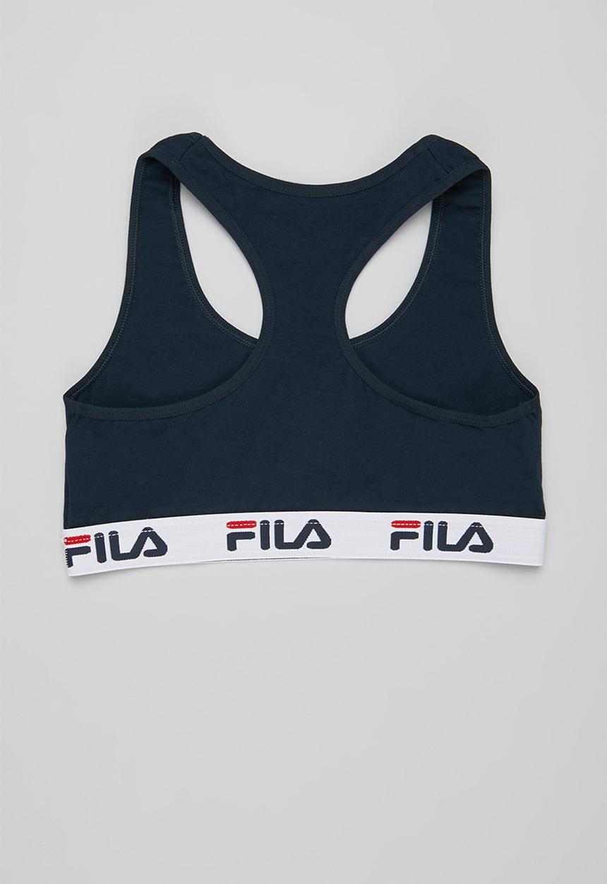 FILA - L24 2 Pack bra - peacoat & white