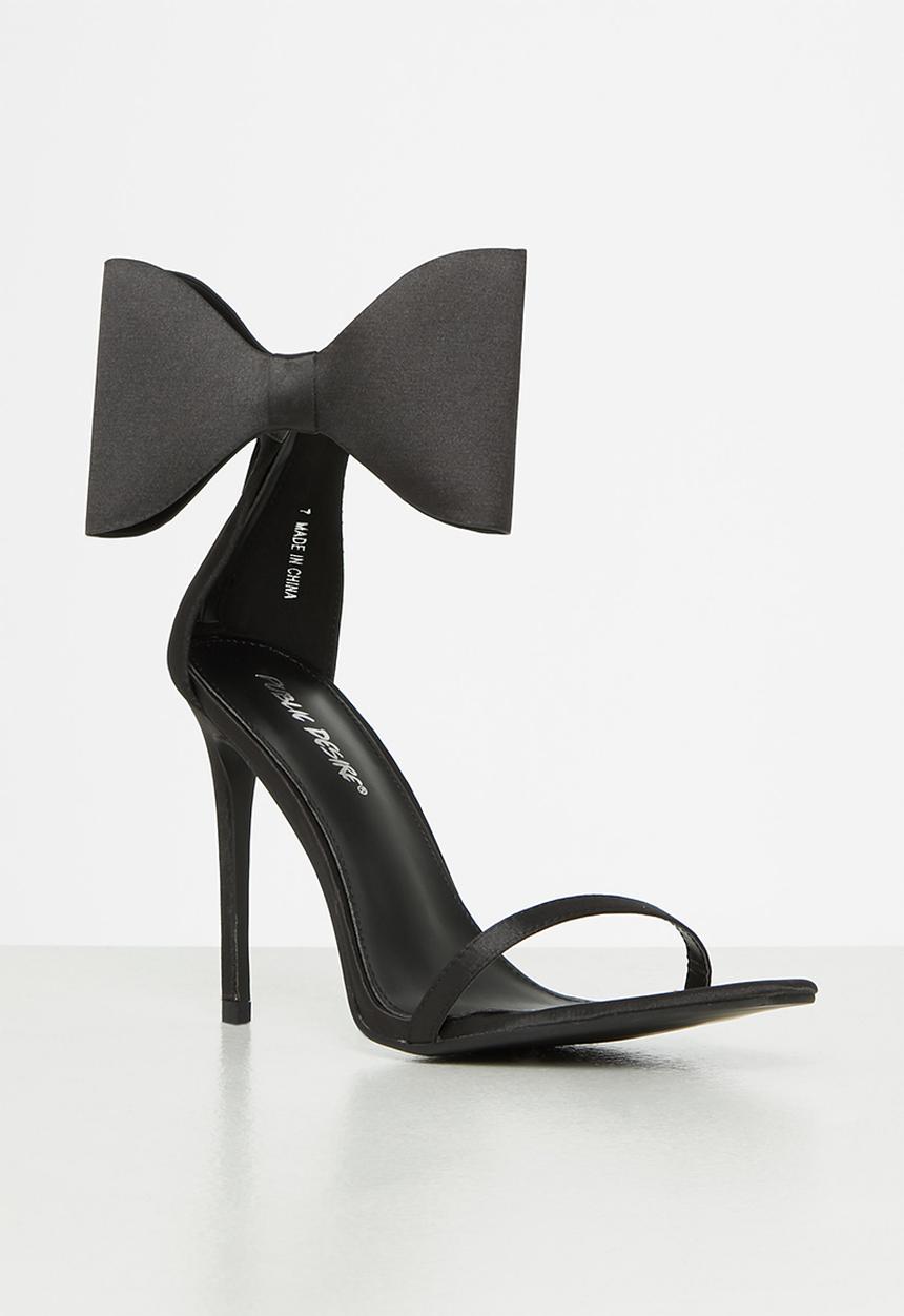 Public Desire - Zeal stiletto heel - black 