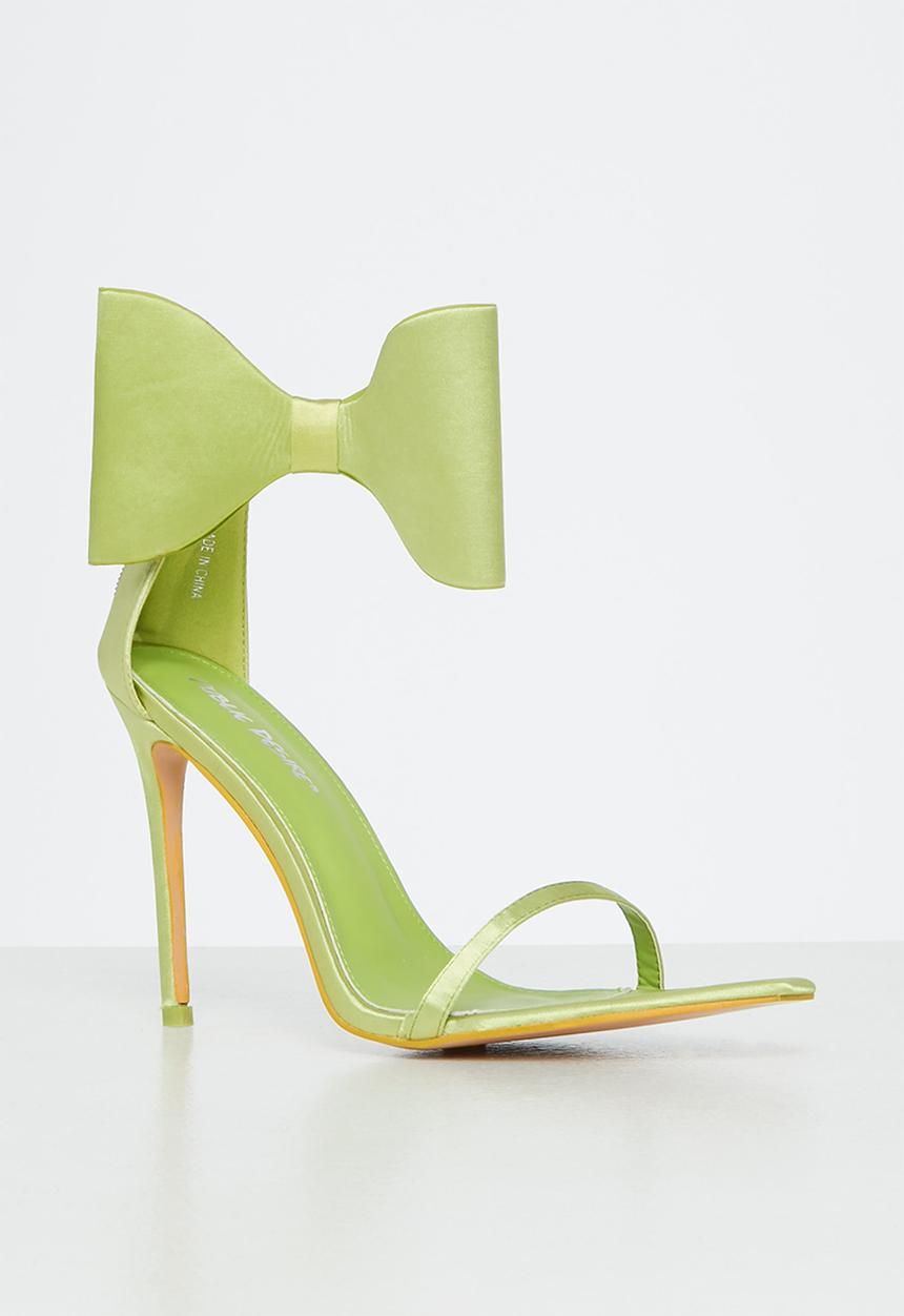 Public Desire - Zeal stiletto heel - lime 