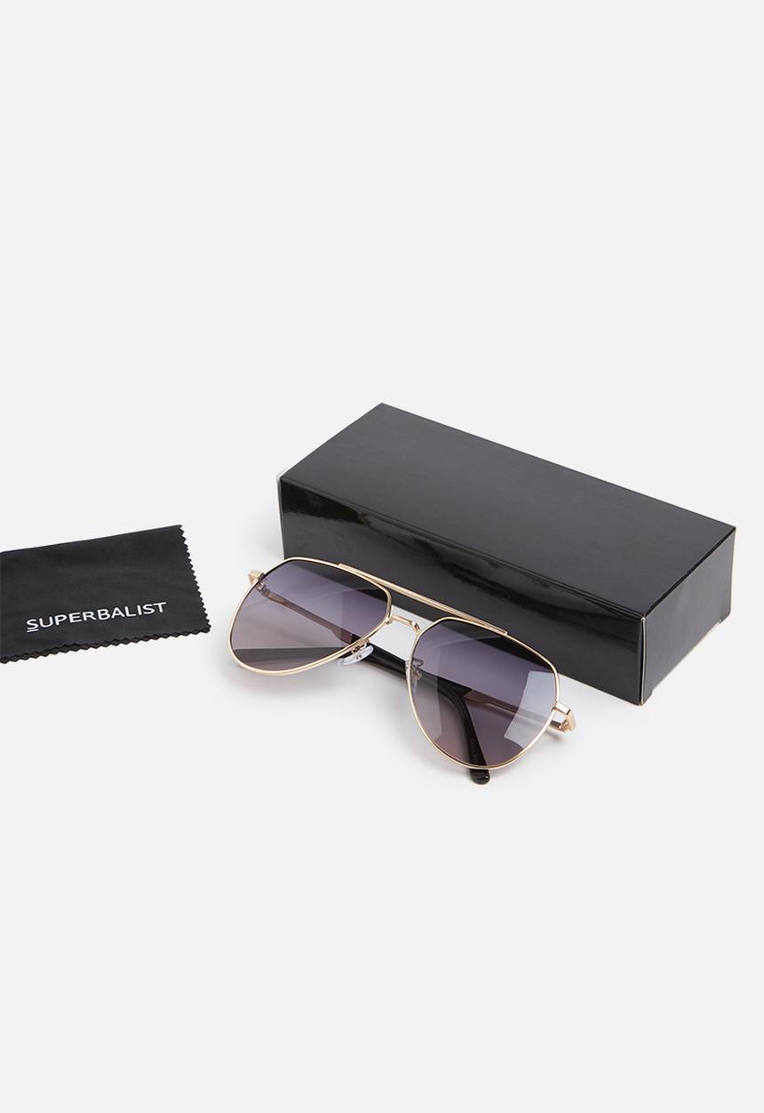 Superbalist - Aviator sunglasses - rose gold