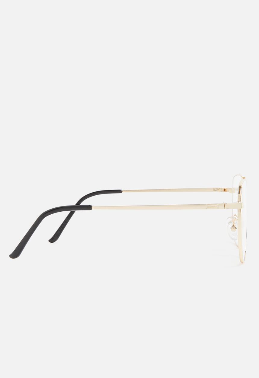 Superbalist - Metal frame sunglasses - gold 