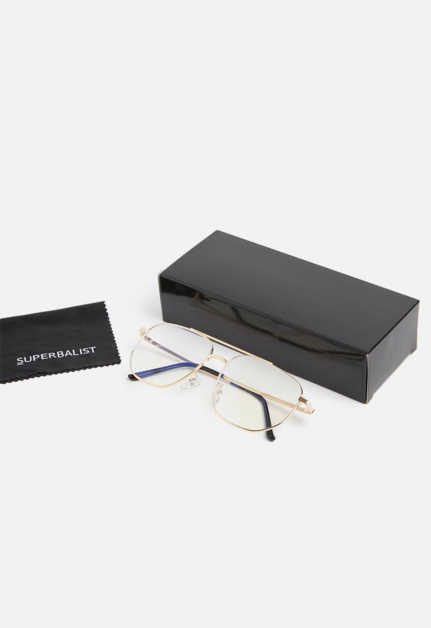Superbalist - Metal frame sunglasses - gold 