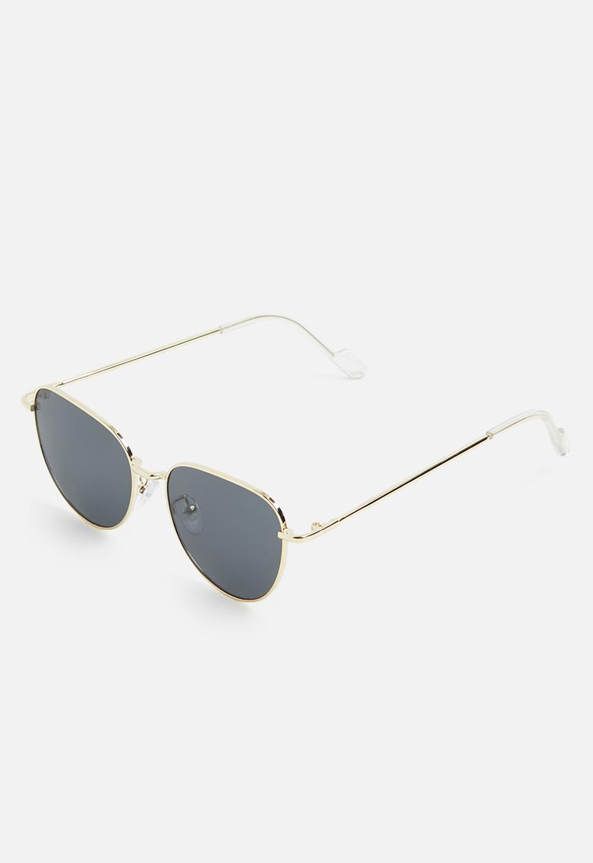 Superbalist - Retro cateye sunglasses - gold 