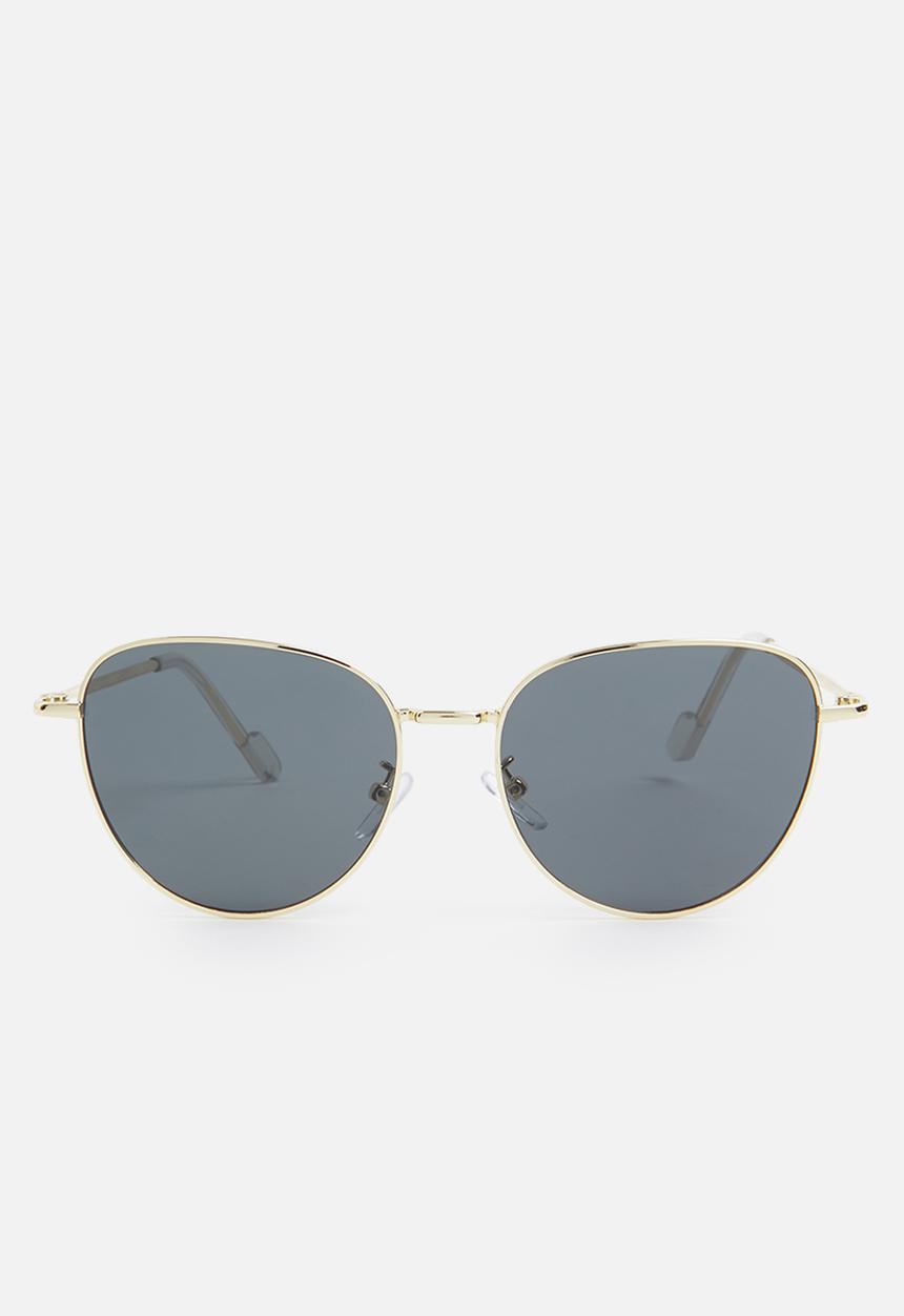 Superbalist - Retro cateye sunglasses - gold 