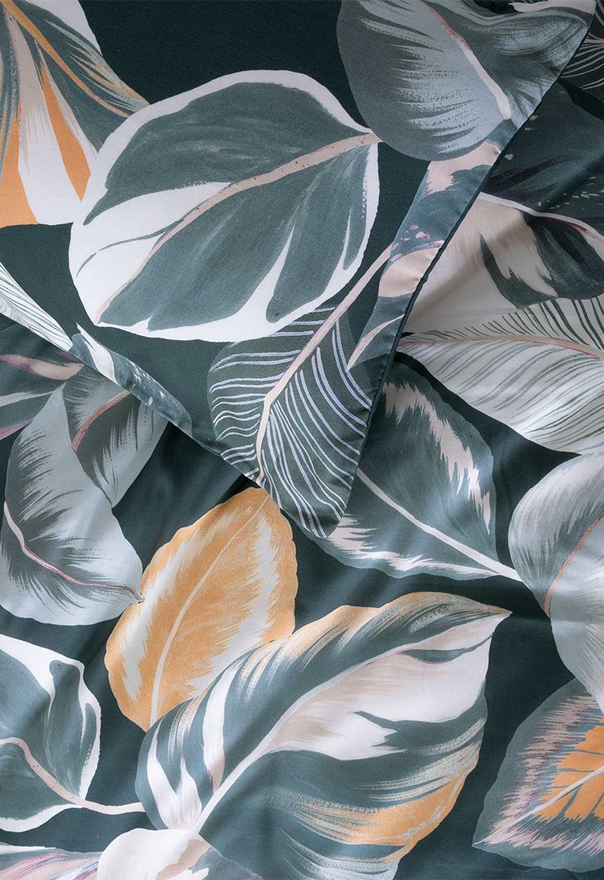 Linen House - Calathea duvet cover set - grey