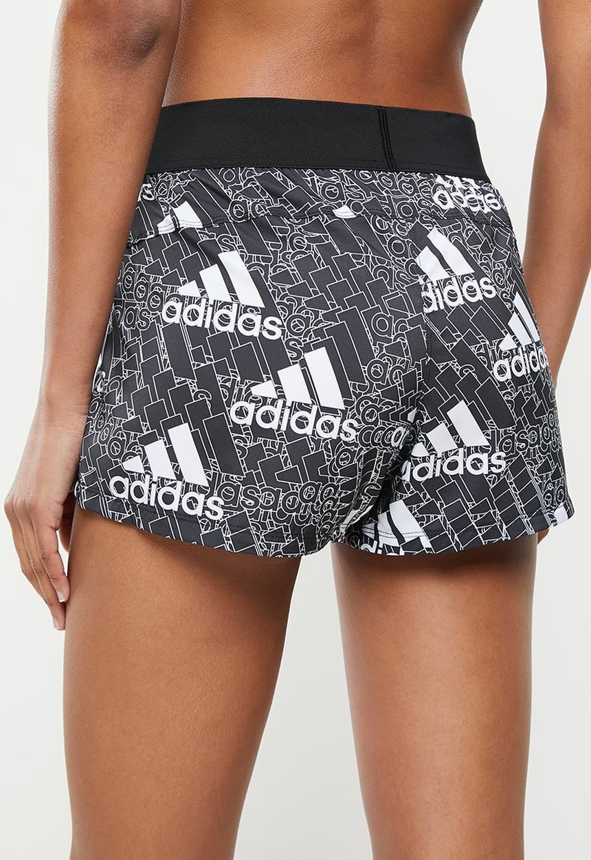 adidas Performance - W bluvq3 pcr short - white & black