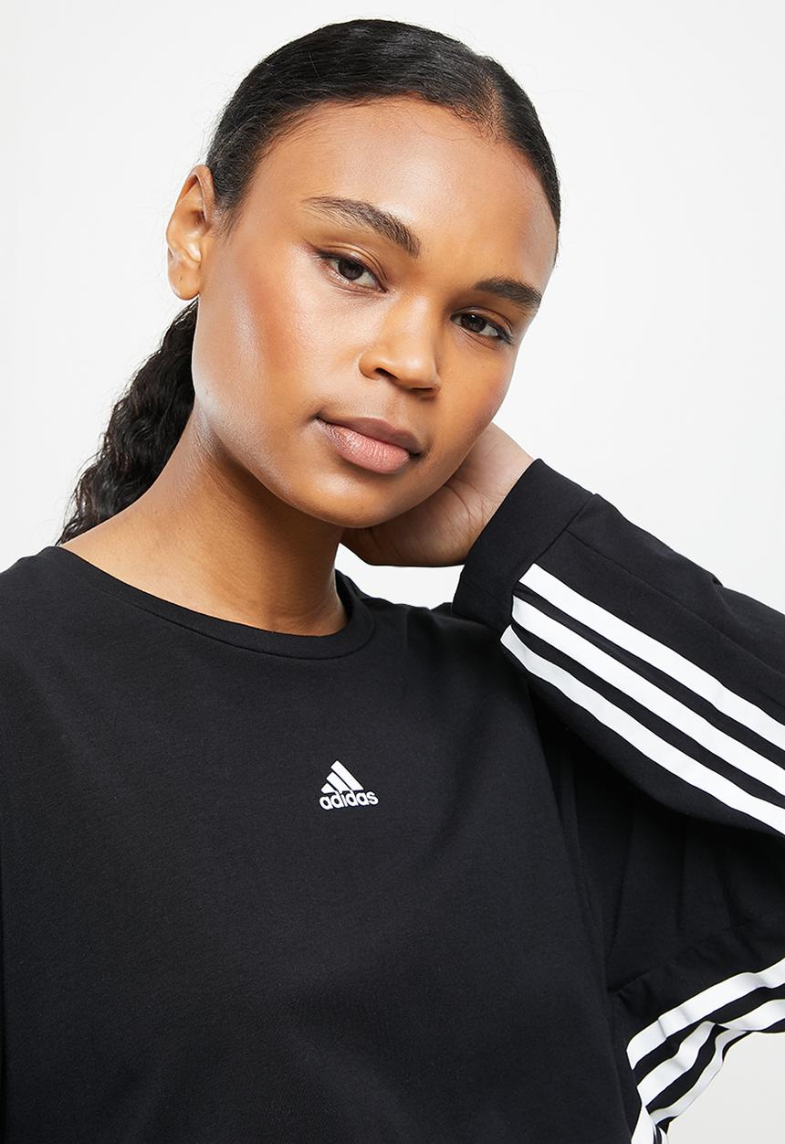 adidas Performance - W hyglm coverup pullover - black & white