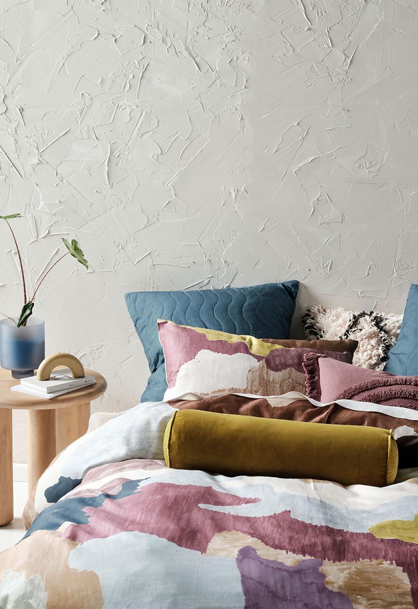 Linen House - Panorama duvet cover set - Multi