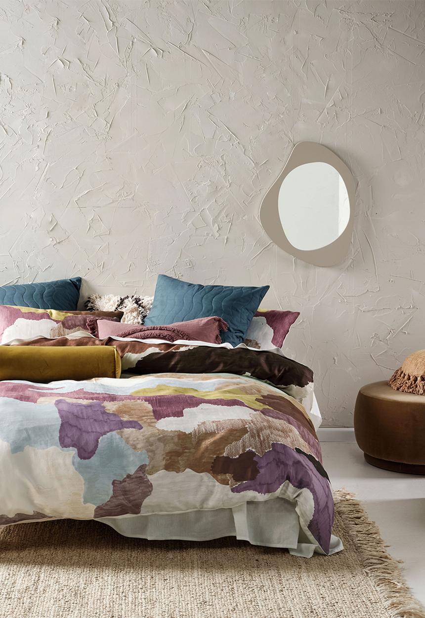 Linen House - Panorama duvet cover set - Multi