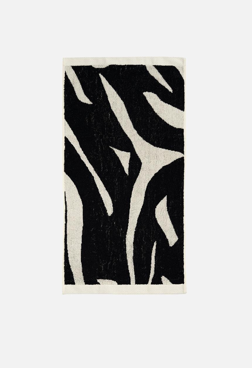Linen House - Zeppelin towel - black