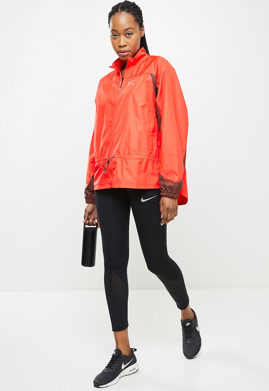 Nike - W nk df air jacket - lt crimson & oxen brown