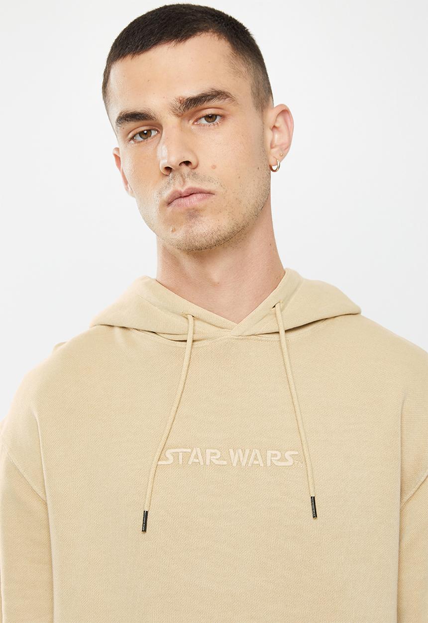 DC - Star Wars DC star lightside hoodie - sand 