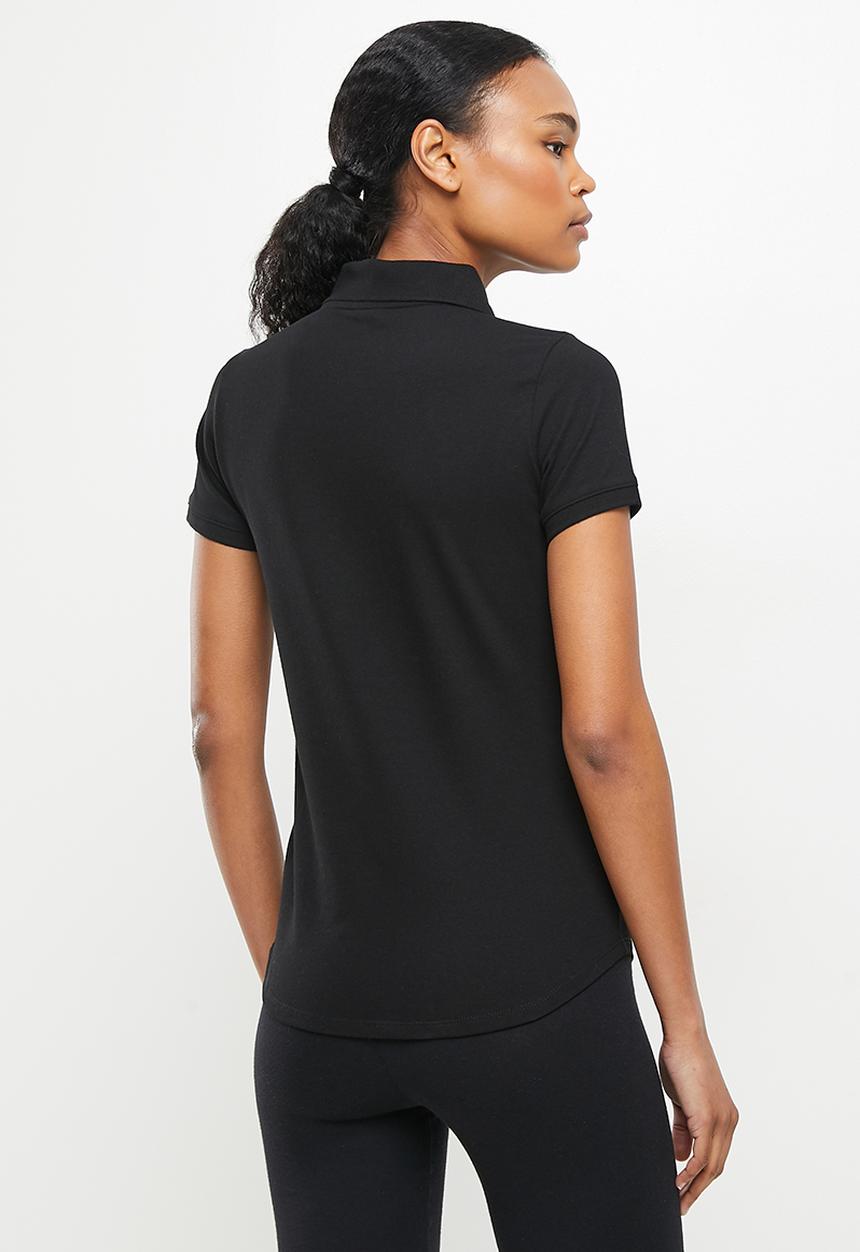 adidas Performance - Polo 2 w shirt short sleeve - black
