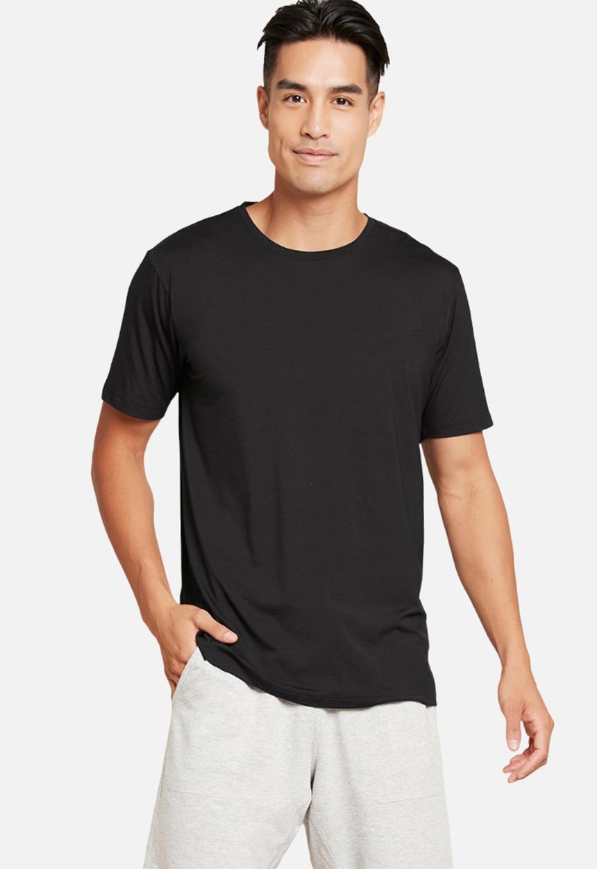 BOODY - Crew neck T-shirt - black