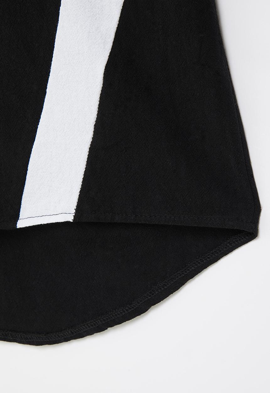 Rebel Republic - Boys oversized hooded top - black