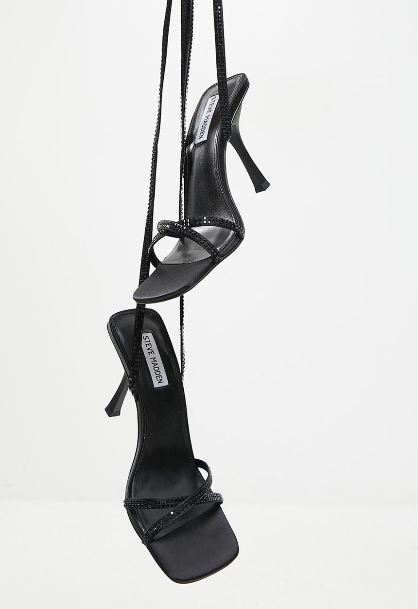 Steve Madden - Lulie strappy stiletto heel - black